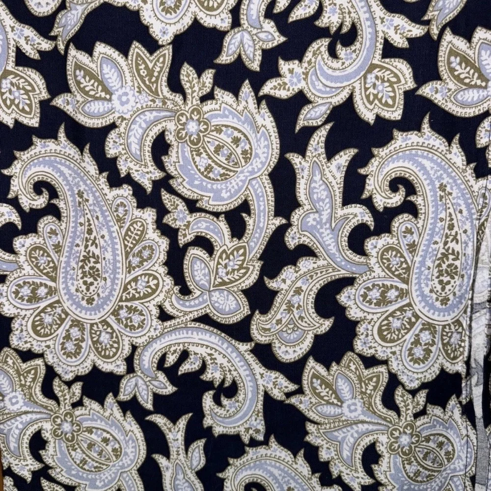NwoT Nautica Palmetto Bay Fabric Shower Curtain 72